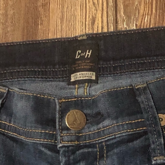 Citizens of Humanity Jeans Women's 27 Dani Cropped Straight Leg Cuffed Denim - Picture 2 of 7